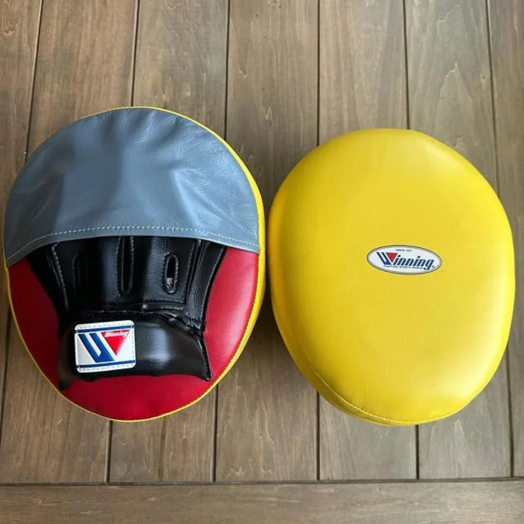Picture for Winning Yellow/Grey/Black/Red Punching Mitts